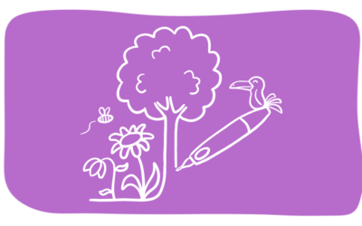 Zakelijk tekenen en bomen planten